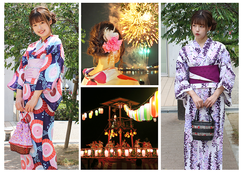 盆踊り、夏祭り(浴衣/法被レンタル)