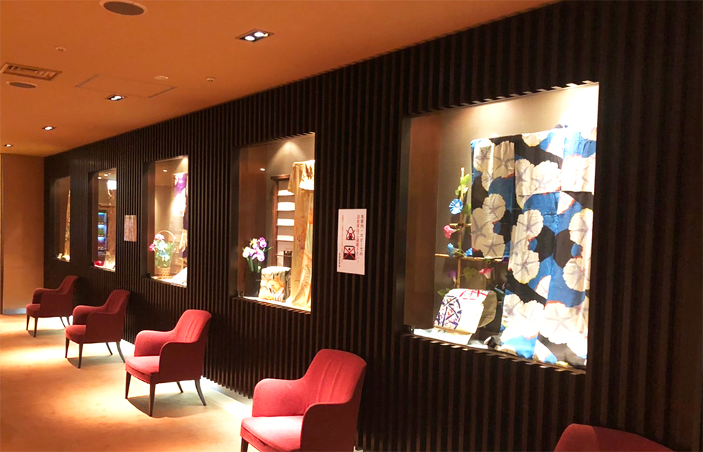 新橋演舞場「夏の着物」展示