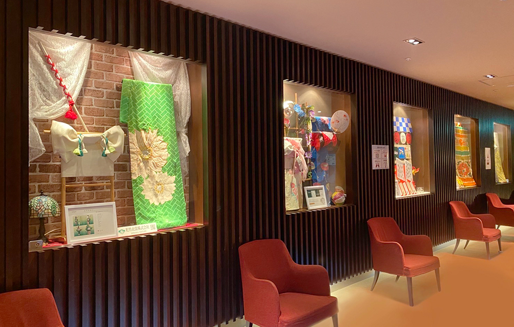 新橋演舞場「夏の着物」展示